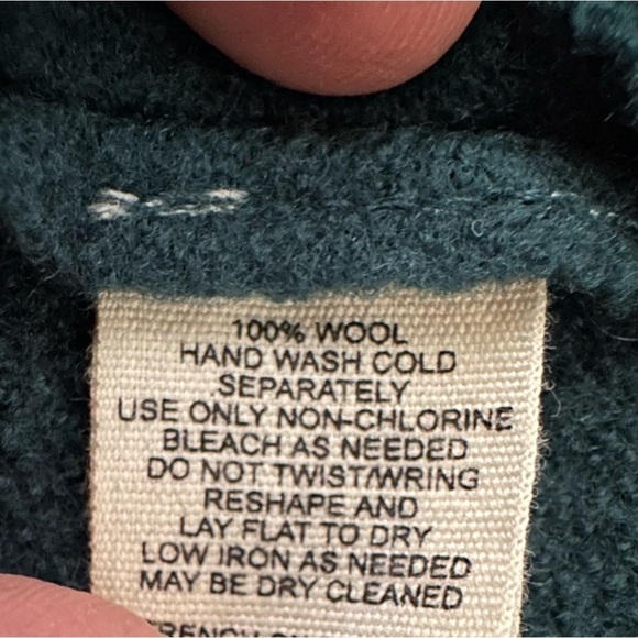 ANTHROPOLOGIE SLEEPING ON SNOW SUMMERS REMINDER FELTED WOOL SWEATER SIZE SMALL - Picture 12 of 14